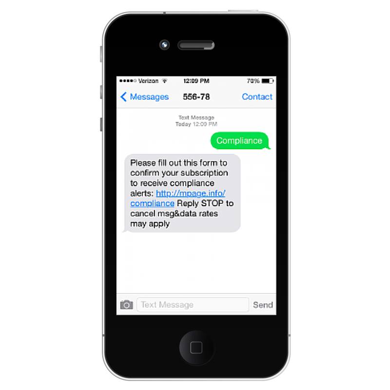 New Compliance Text Alert Program by DirectEmployers