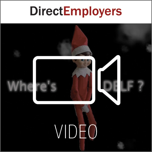 Happy Holidays from DirectEmployers Association! Can You Find Delf?