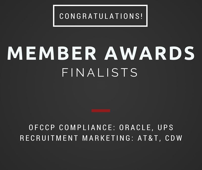 Member Recruitment Marketing and OFCCP Compliance Initiatives Being Recognized at DEAM16