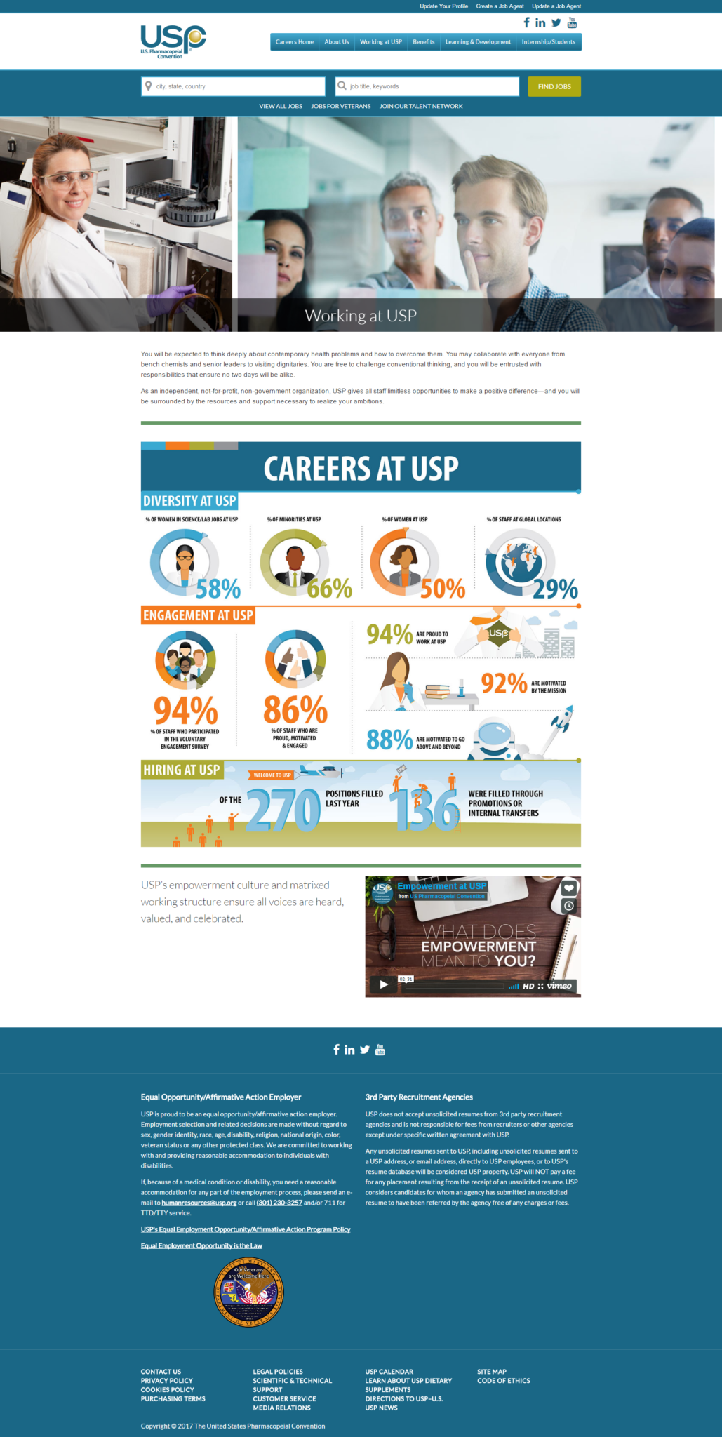 Culture | U.S. Pharmacopeial Convention Career Site