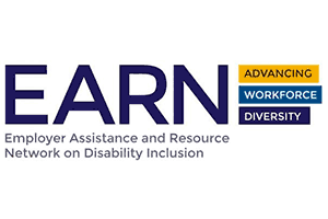 Official logo for the Employer Assistance and Resource Network (EARN) on Disability Inclusion