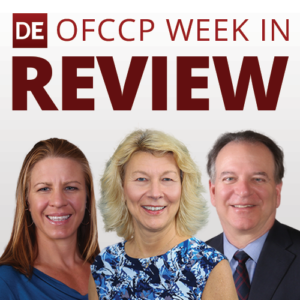 OFCCP Week In Review (WIR)