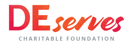 DE Serves Image of DE Serves logo