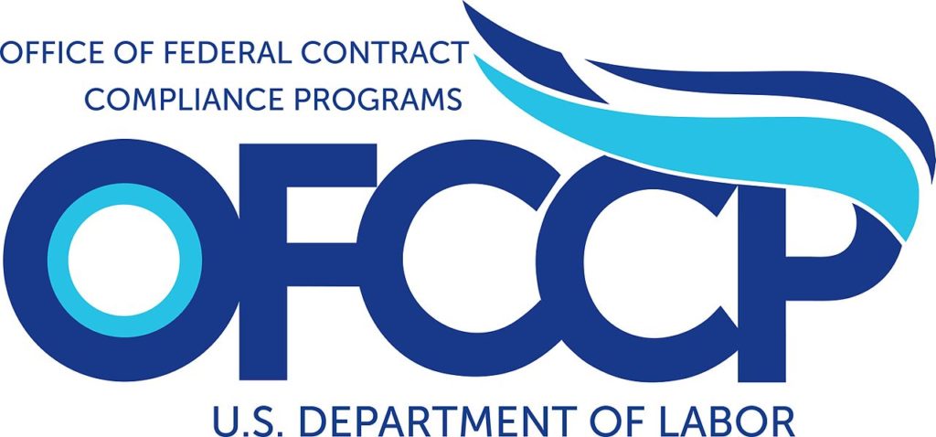 logo for the Office of Federal Contract Compliance Programs (OFCCP)