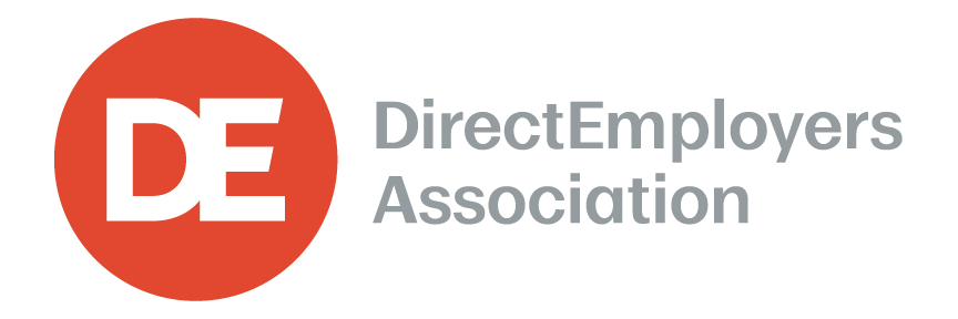 DirectEmployers 4-color logo on white background DirectEmployers 4-color logo on white background