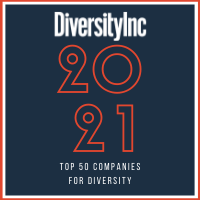 Congratulations to the DiversityInc 2021 Top 50 Companies for Diversity!