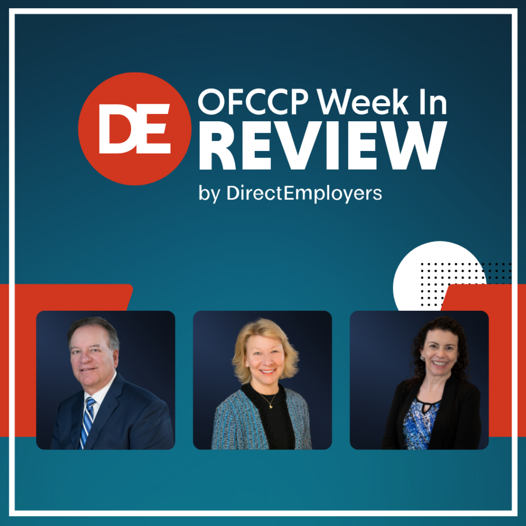 OFCCP Week In Review, authored by John C. Fox, Candee J. Chambers, and Cynthia L. Hackerott