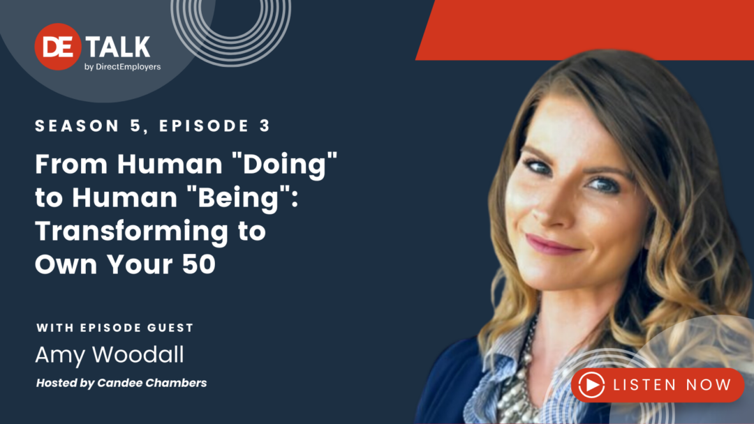 DE Talk | From Human “Doing” to Human “Being”: Transforming to Own Your 50