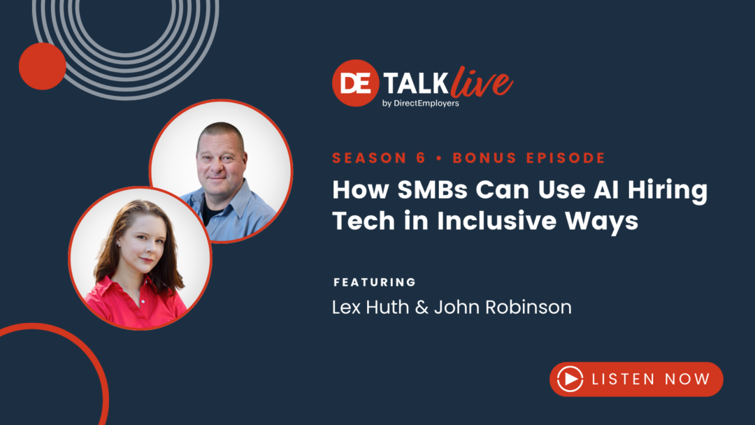 DE Talk | How SMBs Can Use AI Hiring Tech in Inclusive Ways