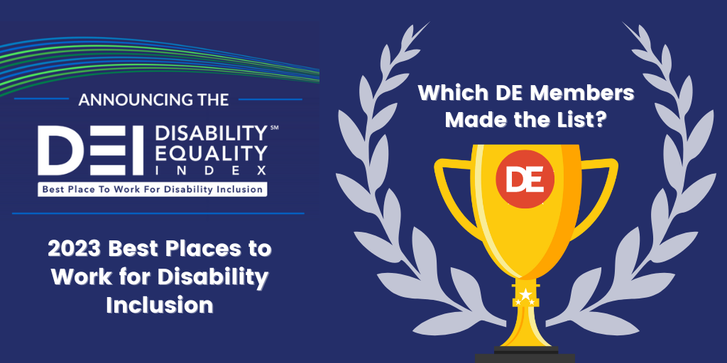 Celebrating Disability Inclusion: DE Members Score High On The 2023 ...