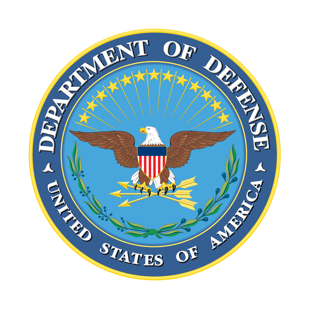 Official seal for the United States Department of Defense