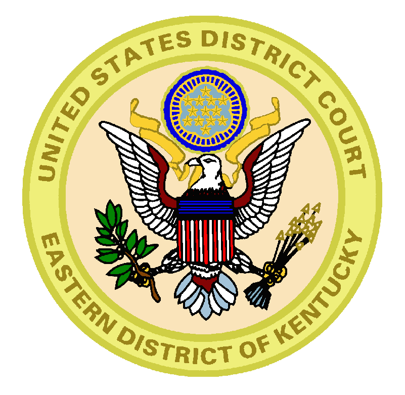 Official Seal of the United States District Court Eastern District of Kentucky