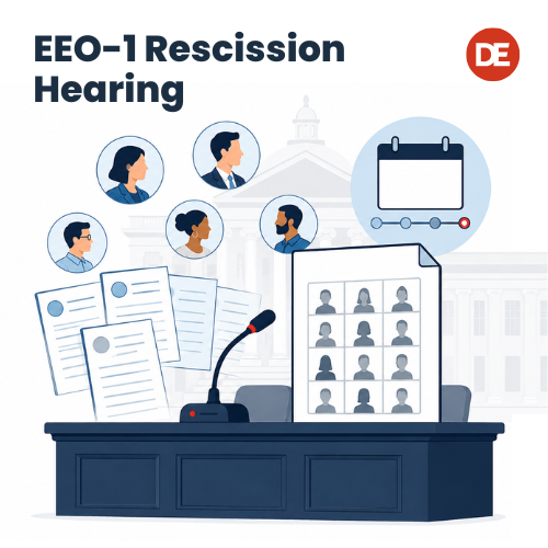 EEOC Holds Its EEO-1 Rescission Hearing: What Federal Contractors Heard on August 11