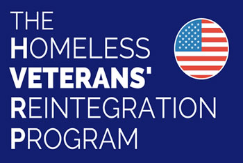 Official seal for The Homeless Veterans' Reintegration Program (HVRP)