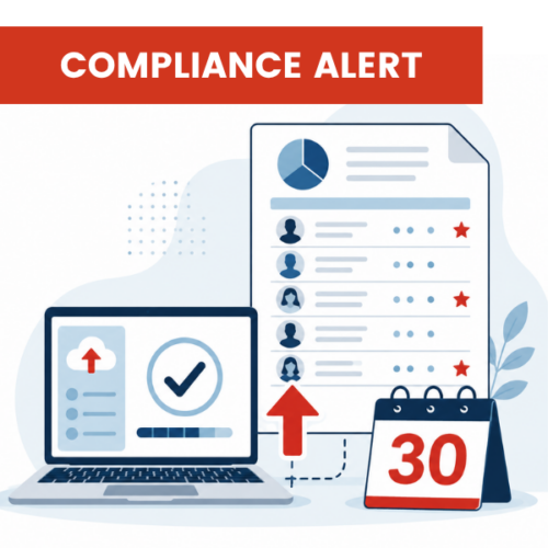 VETS-4212 workforce data is uploaded electronically ahead of the September 30 reporting deadline.