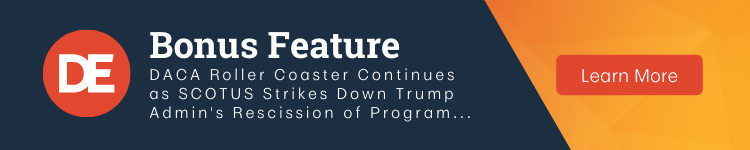 DirectEmployers OFCCP Week In Review Bonus Feature | DACA Roller Coaster Continues...