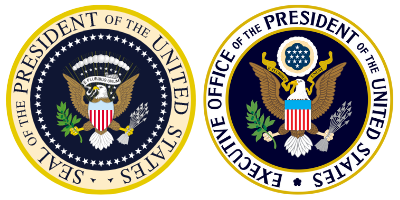 Official Seal of the President of the United States and the Executive Office of President of the United States