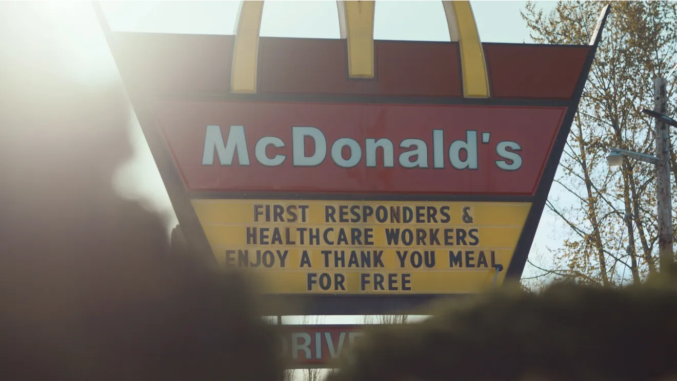 Member McDonalds offers free meals to frontline workers