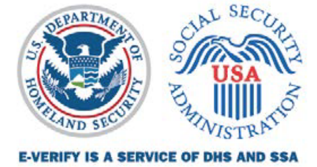 E-Verify is a service of the Department of Homeland Security (DHS) and the Social Security Administration (SSA)