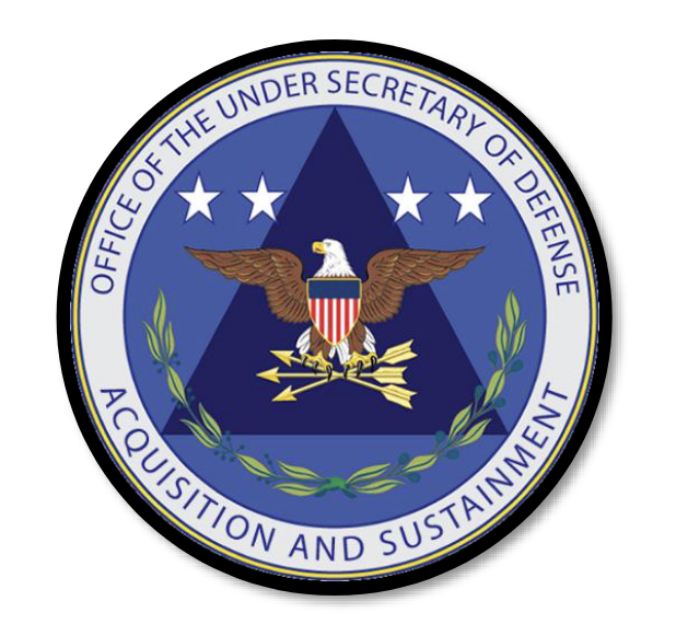 Offical seal for the Office of the Under Secretary of Defense, Acquisition and Sustainment