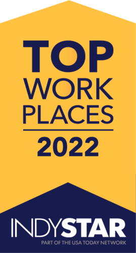 Top Workplaces 2022 | Indy Star Badge