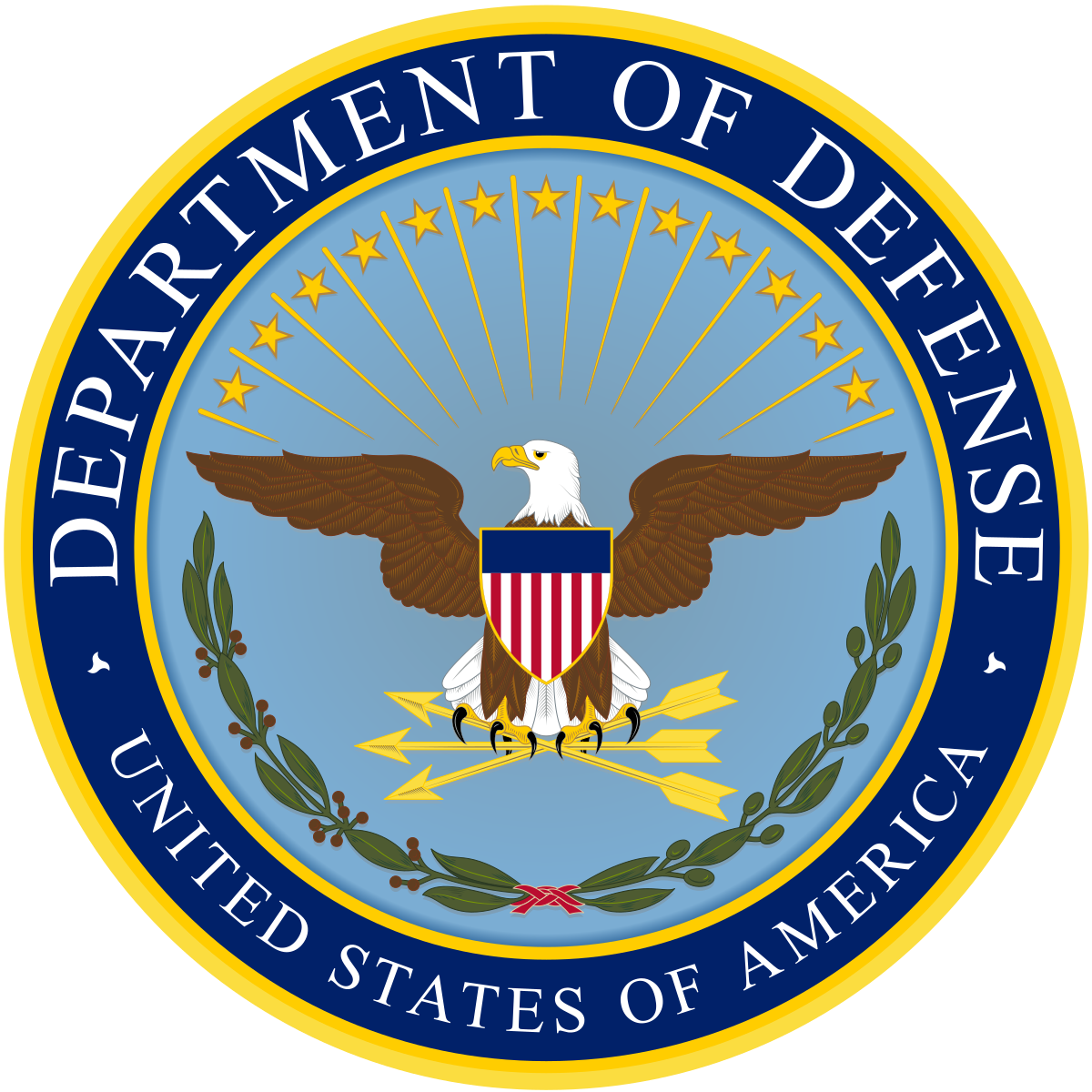 Official seal for the U.S. Department of Defense 