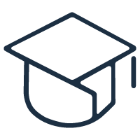 Mortarboard icon