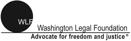Official Logo of the Washington Legal Foundation, the nation's premier public-interest law firm and policy center