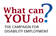 Logo for Campaign for Disability Employment