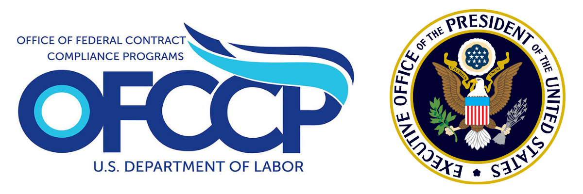 Official logos | Office of Federal Contract Compliance Programs (OFCCP) and the Executive Office of the President of the United States