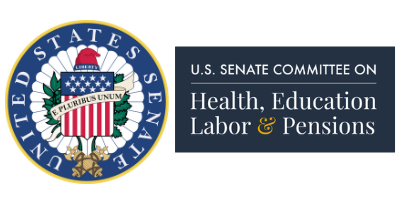 Official seal for the United States Senate and the Senate Committee on Health, Education, Labor & Pensions (HELP)